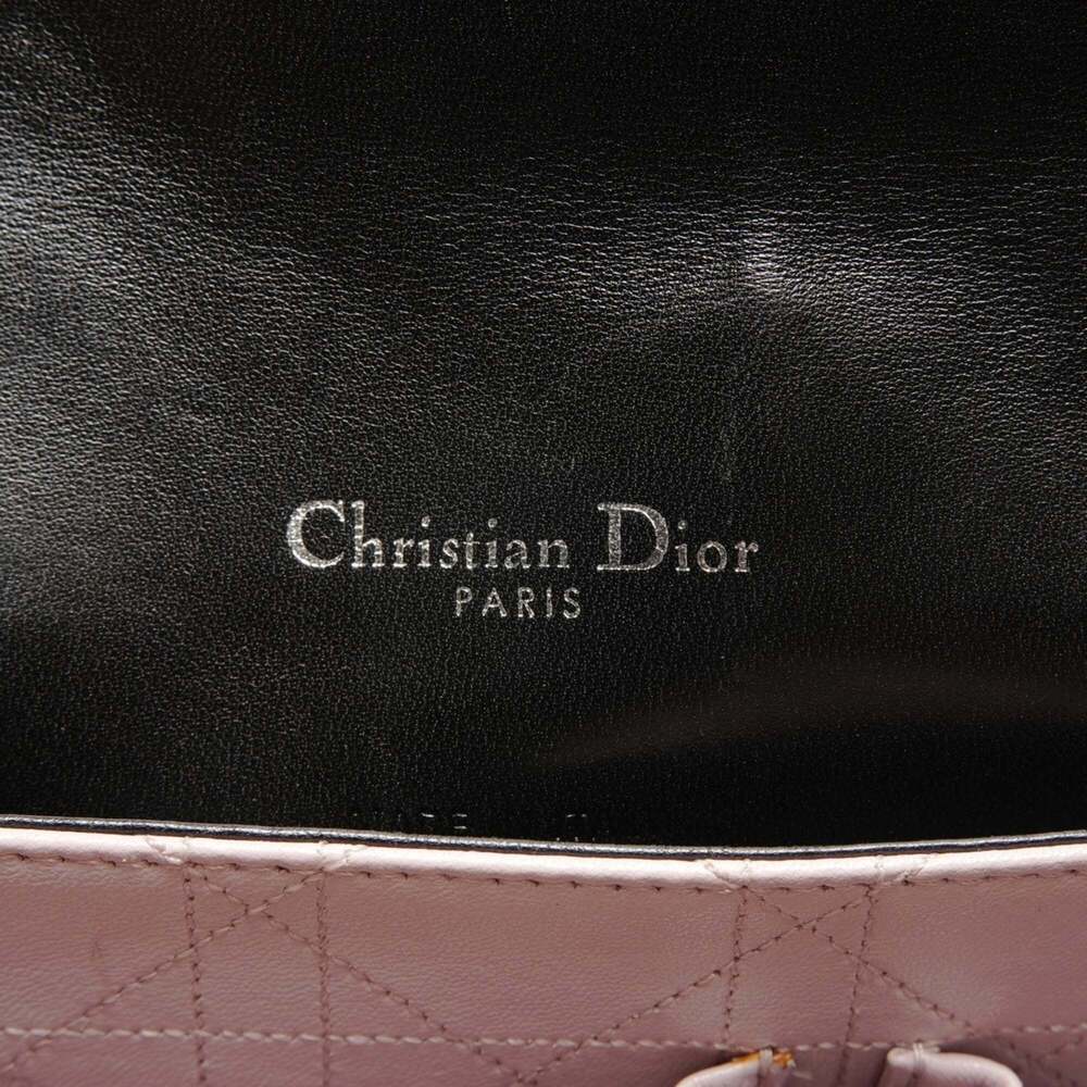 CHRISTIAN DIOR Black Leather Shoulder Bag - Picture 9 of 14